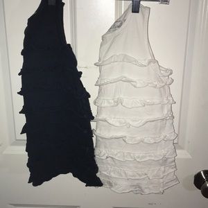 2 crewcuts ruffle tank tops
